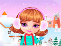Gioco Vestire Baby Halen per l'Inverno in linea