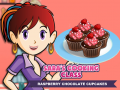 Gioco La lezione di cucina di Sara: Cupcake al cioccolato e lampone in linea