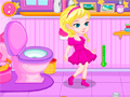 Gioco Insegna a usare il vasino a Baby Elsa in linea