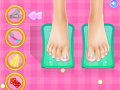 Gioco Pedicure Glamour della Regina di Ghiaccio in linea