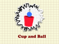 Gioco Tazza e palla in linea