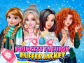 Gioco Giacca a piuma di moda per principesse in linea