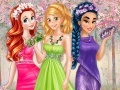 Gioco Colori degli abiti da principessa di primavera in linea