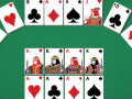 Gioco Solitaire Crescent in linea