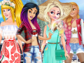 Gioco Le principesse danno il benvenuto alla festa estiva in linea