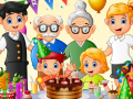 Gioco Buon Compleanno con la Famiglia in linea