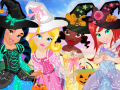 Gioco Principessa Bambina Halloween in linea