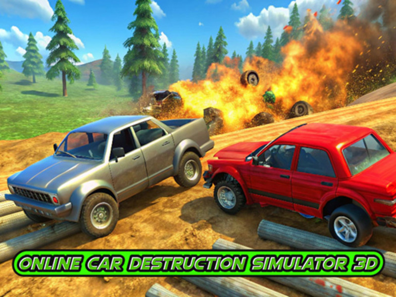 Gioco Simulatore di distruzione delle auto online 3D in linea
