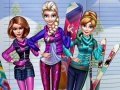 Gioco Viaggio di sci invernale in linea