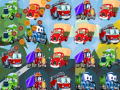 Gioco Camion cartoon Match 3 in linea