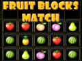 Gioco Abbinamento Blocchi di Frutta in linea