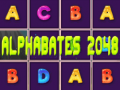 Gioco Alfabeto 2048 in linea
