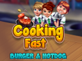 Gioco Cucina Veloce: Hamburger e Hot Dog in linea