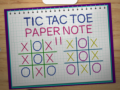 Gioco Tris Block Note 2 in linea