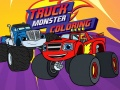 Gioco Colorazione Mostro Camion in linea