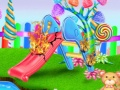 Gioco Pulizia del Giardino di Caramelle in linea