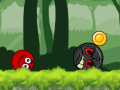 Gioco Avventura del Eroe della Pallina: Pallina Rossa Rimbalzante in linea