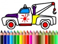 Gioco Torna a scuola: Colorazione dei camion in linea