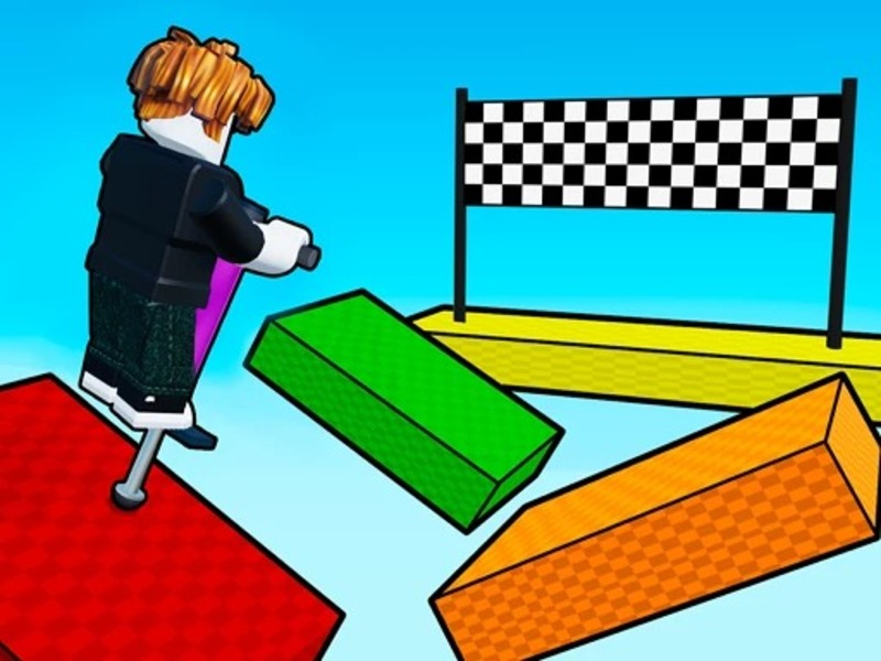 Gioco Obby: Pogo Parkour! in linea