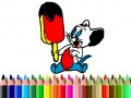 Gioco Torna a Scuola: Colorazione del Topo in linea