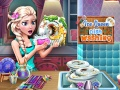 Gioco Lavaggio piatti della Regina di Ghiaccio in linea