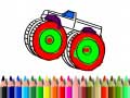 Gioco Torna a scuola: Colorazione del Monster Truck in linea