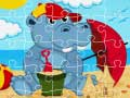 Gioco Puzzle Ippopotamo in linea