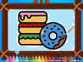 Gioco Pasticceria da Colorare per Bambini in linea