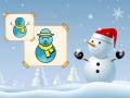Gioco Colora il Pupazzo di Neve Felice in linea