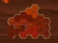 Gioco Puzzle Esagonale di Blocchi di Legno in linea