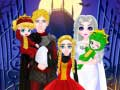 Gioco Costume di Halloween per la Famiglia Principessa in linea