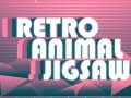 Gioco Puzzle Animali Retro in linea