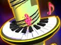 Gioco Salto della Palla Piano Piastrella in linea
