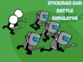 Gioco Simulatore di Battaglia Stickman con Armi in linea