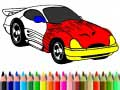 Gioco Torna a scuola: Colorazione di muscle car in linea
