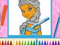 Gioco Colora le Sorelle Princess in linea