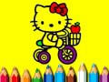 Gioco Torna a scuola: Colorazione del dolce gattino in linea