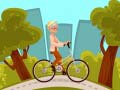 Gioco Puzzle di Felici Corse in Bicicletta in linea
