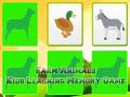 Gioco Animali della Fattoria: Apprendimento e Memoria per Bambini in linea