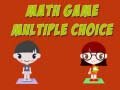 Gioco Gioco di Matematica a Scelta Multipla in linea