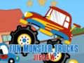 Gioco Puzzle Divertente di Monster Truck in linea