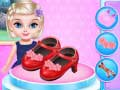 Gioco Design di scarpe alla moda per la piccola principessa in linea