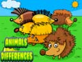 Gioco Differenze tra Animali in linea