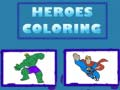 Gioco Colora gli Eroi in linea