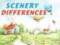 Gioco Differenze nei Paesaggi Fantasy in linea