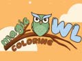Gioco Colorazione della Civetta Magica in linea