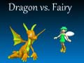 Gioco Drago contro Fata in linea