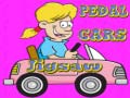 Gioco Puzzle di auto a pedali in linea