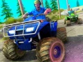 Gioco Stunt del Derby con Quad in linea