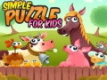 Gioco Puzzle semplice per bambini in linea